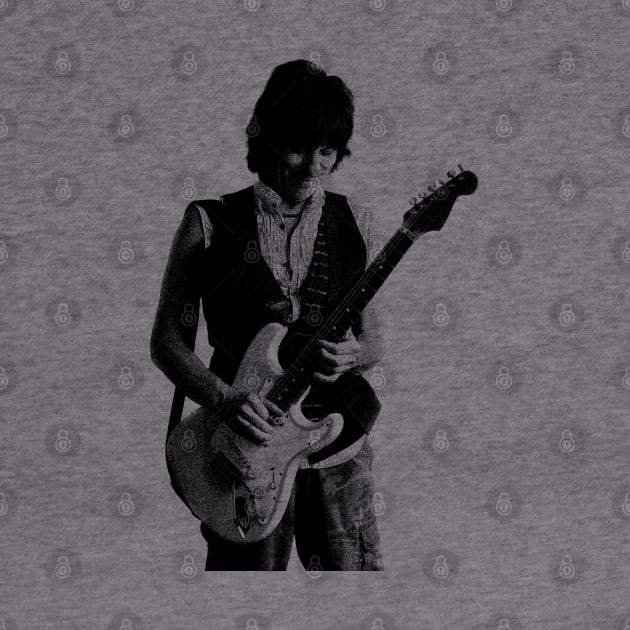 Jeff Beck /\ Old School Aesthethic Retro by idontwannawait